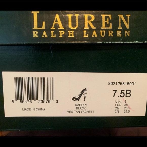 Ralph Lauren Black Pumps - Picture 2 of 4